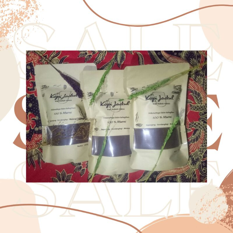 

KOPI JADUL | 100 % kopi asli