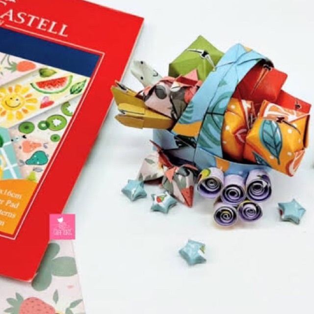 

FABER CASTELL ORIGAMI 16x16 cm | WASHI PAPER | FRUIT SERIES 171517 - SEASON PATTERNS 500700 | KERTAS LIPAT