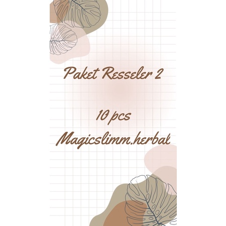 paket Usaha magicslimm.herbal