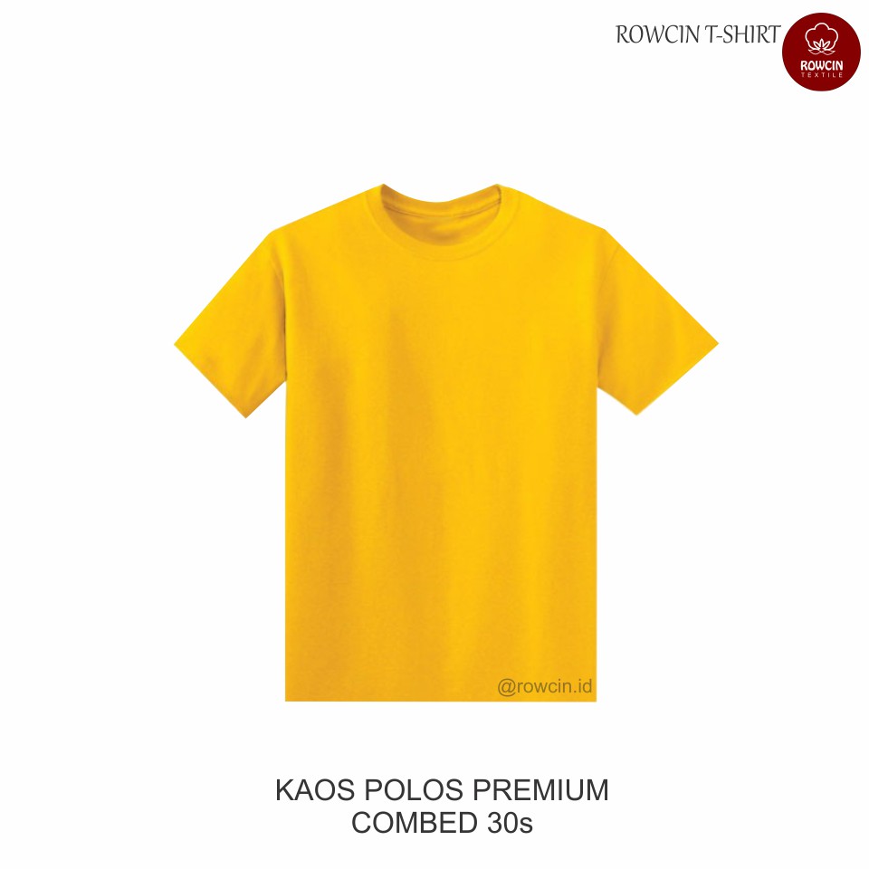 KAOS POLOS DAISY KATUN COMBED 30S