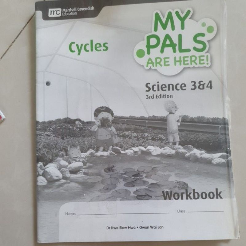 

my pals science 3/4 workbook