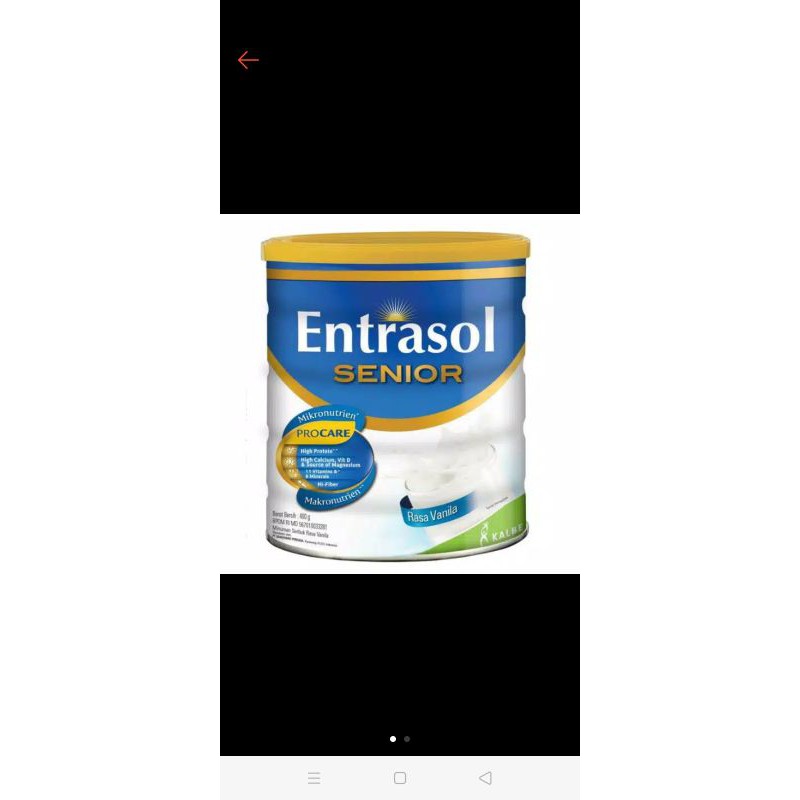 

ENTRASOL SENIOR