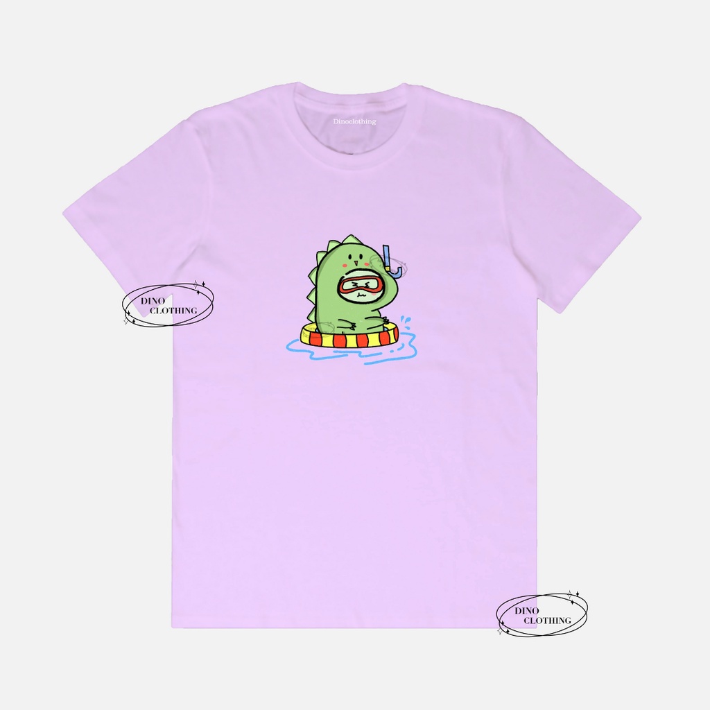 DINO CLOTHING - KAOS DINO/ DINO CUTE/KAOS OVERSIZE/KAOS WANITA DEWASA / KAOS WANITA OVERSIZE / KAOS 