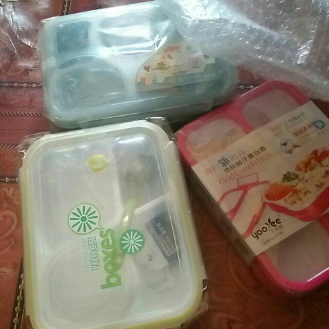 Lunch Box Yooyee 578 Kotak Bekal 4 Sekat Anti Tumpah
