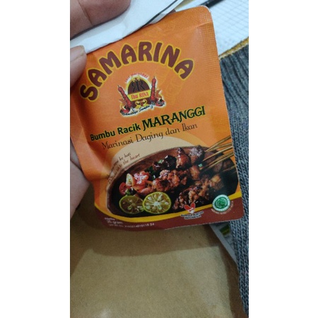 

Bumbu Racik Maranggi Marinasi Daging dan Ikan