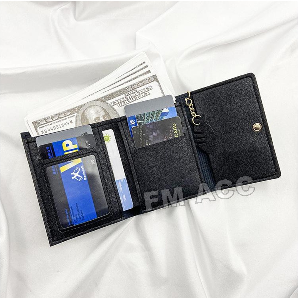 DOMPET WANITA LIPAT PENDEK IMPORT KOREA / DOMPET MINI WANITA WALLET TERBARU