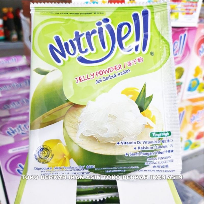 Nutrijell Agar Agar 1 PC Rasa KELAPA COCONUT Jelly Powder Bubuk