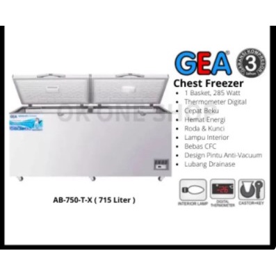 Chest Freezer GEA AB 750 R