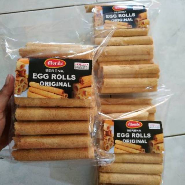 Termurah/Egg rolls monde original /snack kiloan/snacklebaran