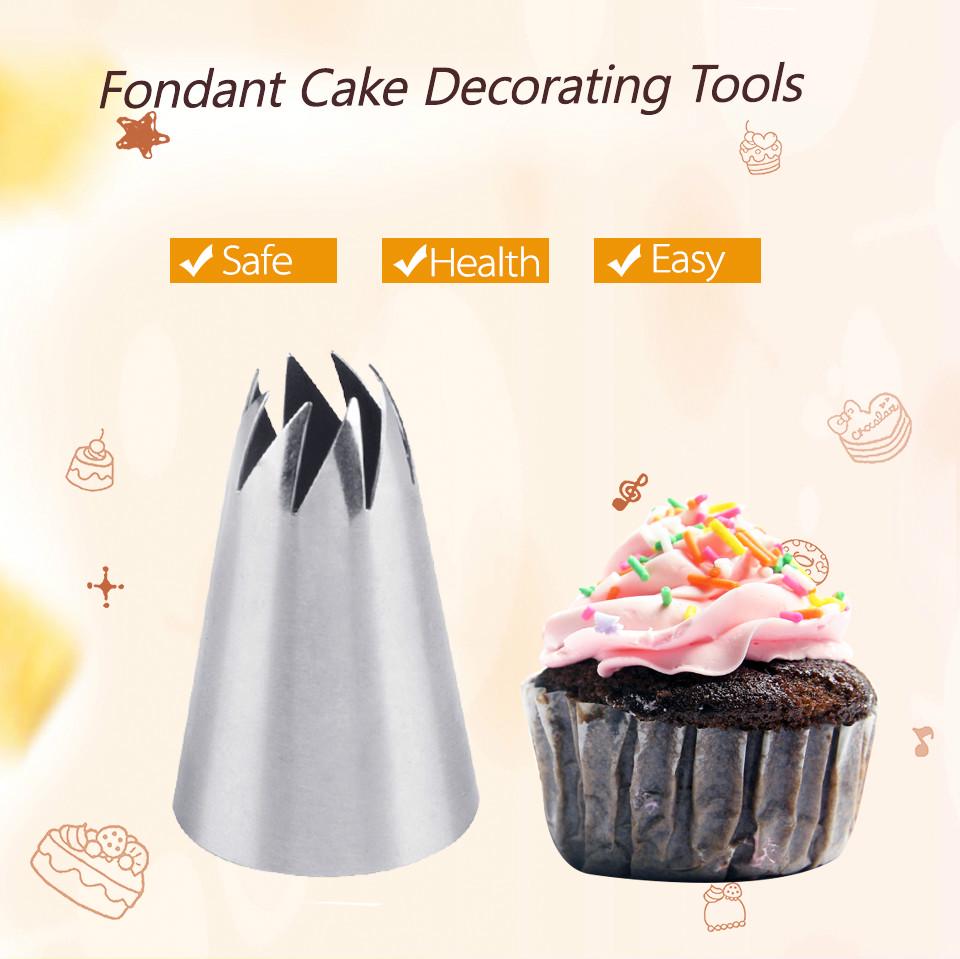 Nozzle Icing Piping Untuk Dekorasi Kue / Cupcake