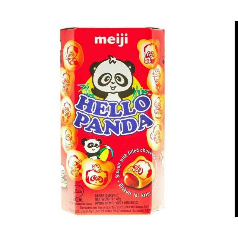 HELLO PANDA Biskuit Chocolate 45 g 