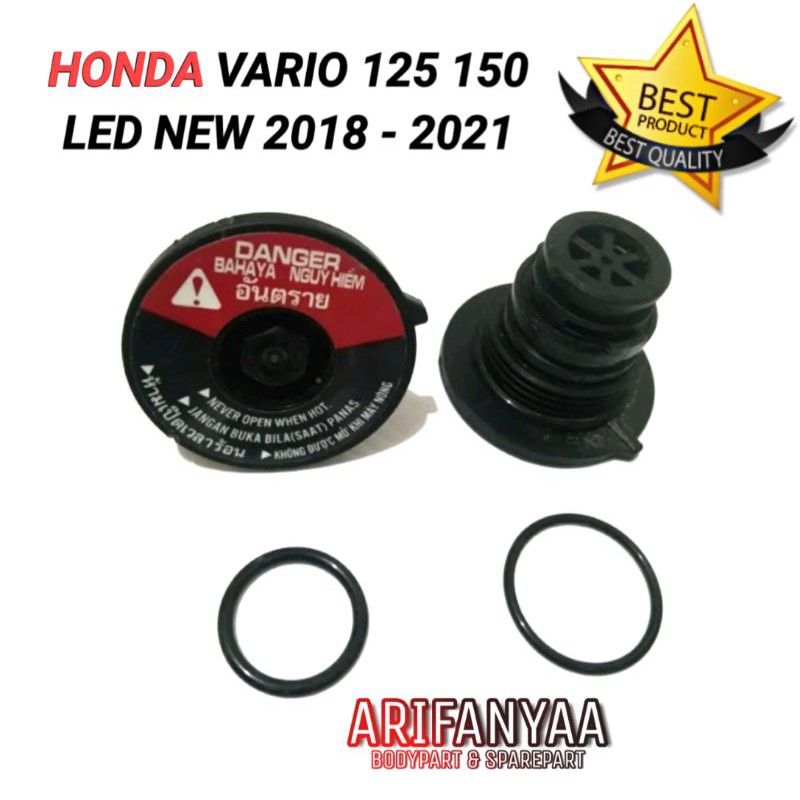 Tutup Air Radiator Vario 125 150 Led New 2018 - 2021 Cap Comp Radiator