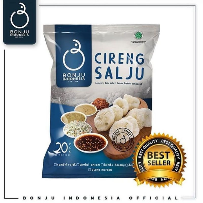 

Cireng Salju Bonju, Cireng Bumbu Rujak Non MSG