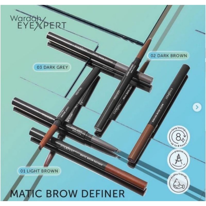WARDAH EYEBROW PENCIL | WARDAH EYEXPERT EYEBROW PENCIL | EYEBROW BROWN | EYEBROW BLACK | PENCIL ALIS