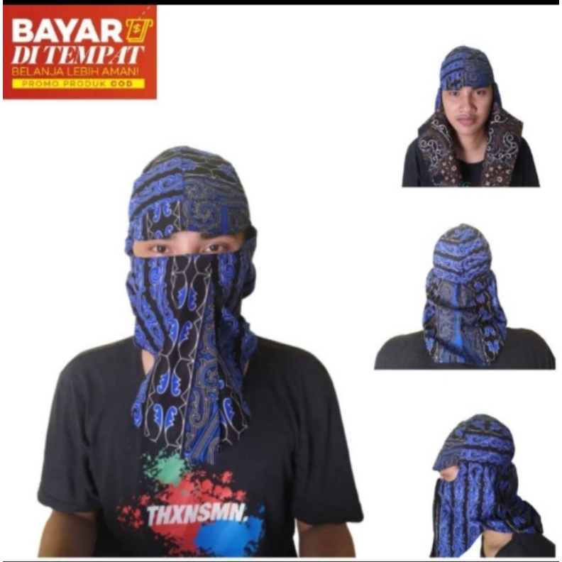 TOPI LAS KERPUS BATIK ADEM DINGIN WELDING KUPLUK KAIN KATUN