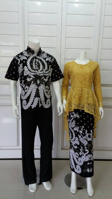 GROSIR COUPLE BATIK BROKAT PINGUIN