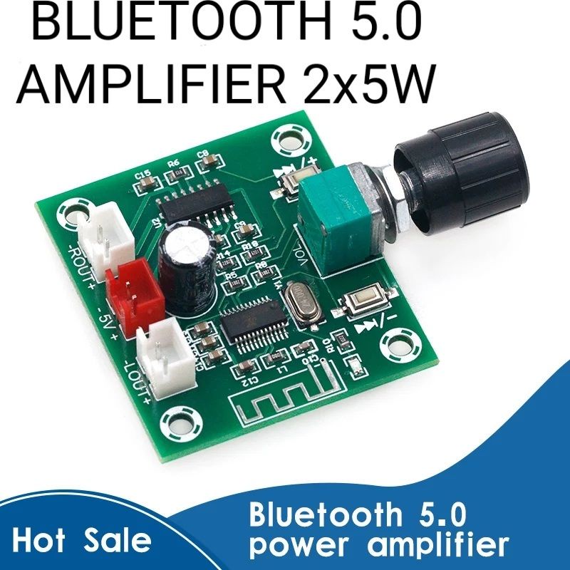 POWER AMPLI AMPLIFIER CLASS D STEREO 5.0 BLUETOOTH 2X5W 5V BISA UNTUK 2X3W PAM8403 PAM 8403 BLUTUT BLUETOOTH STEREO