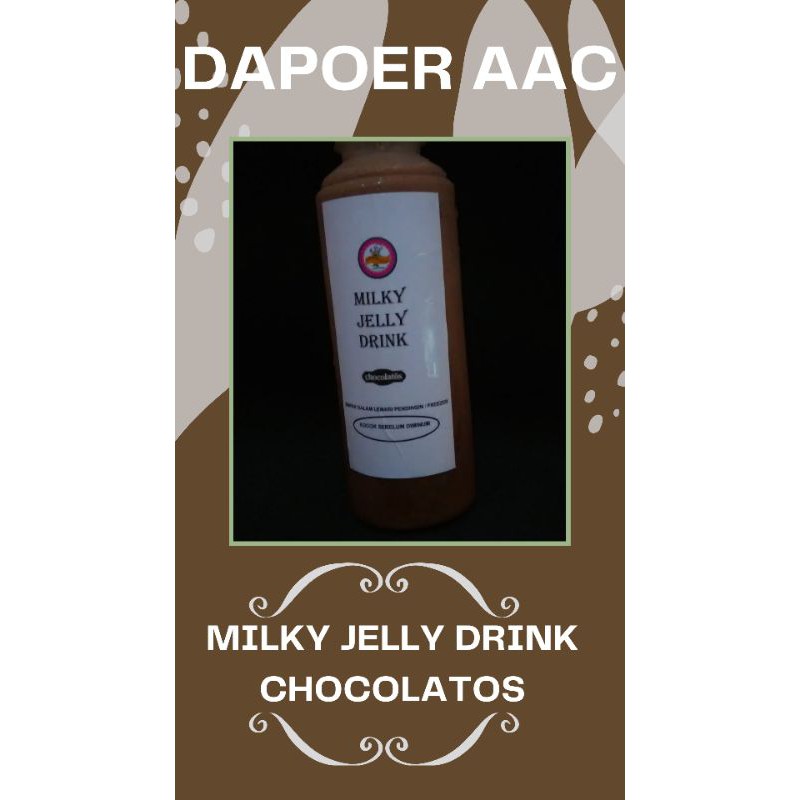 

MILKY JELLY DRINK CHOCOLATOS COKLAT (250 ML)