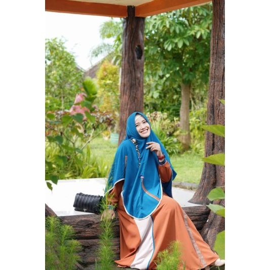 GAMIS AULIA RUQAYYAH AMBER DARK TOSCA