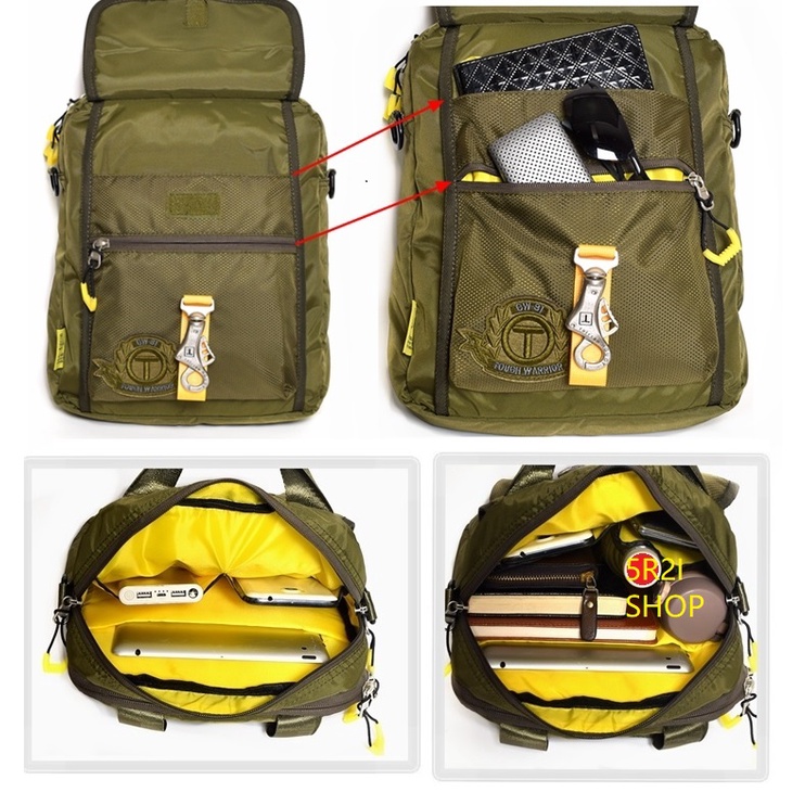 ORIGINAL TOUGH WARRIOR TOP HANDLE SLING BAG 8200 TAS SELEMPANG TOUGH WARRIOR DENGAN HANDLE