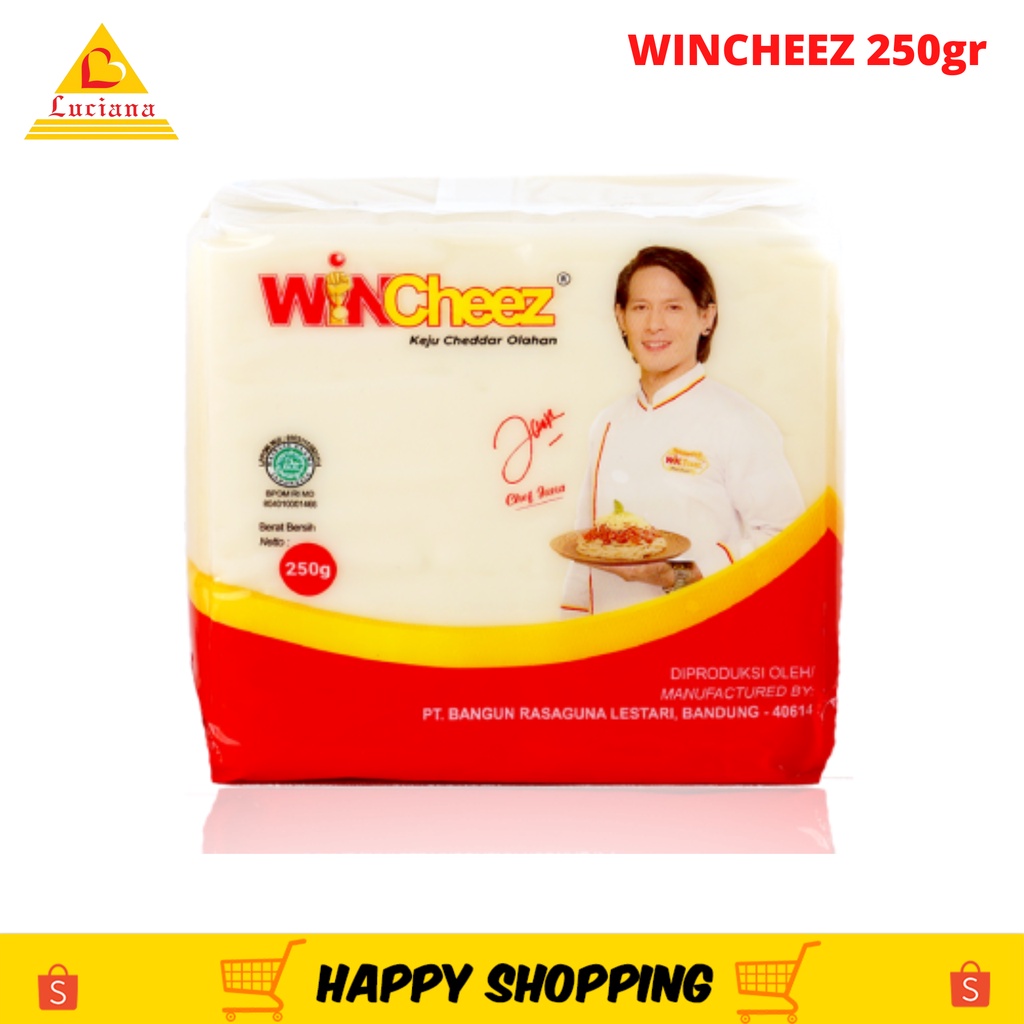 

Wincheez Keju Cheddar Olahan 250g