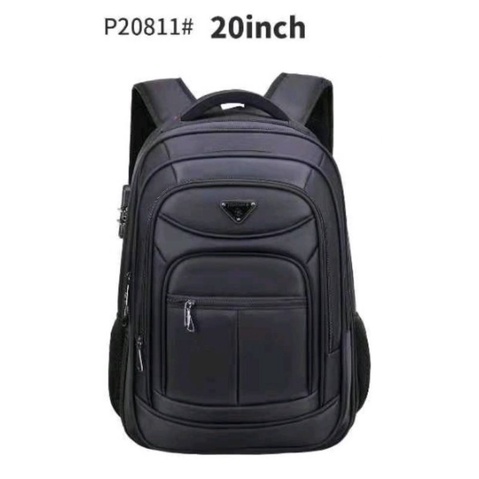 tas ransel laptop tas gendong laptop polo super 20 inchi