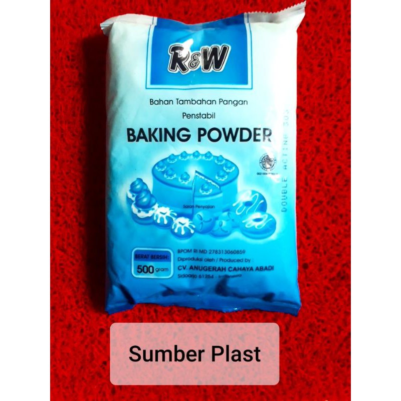 

PROMO BAKING POWDER RW 500 gram EXP MARET 2025