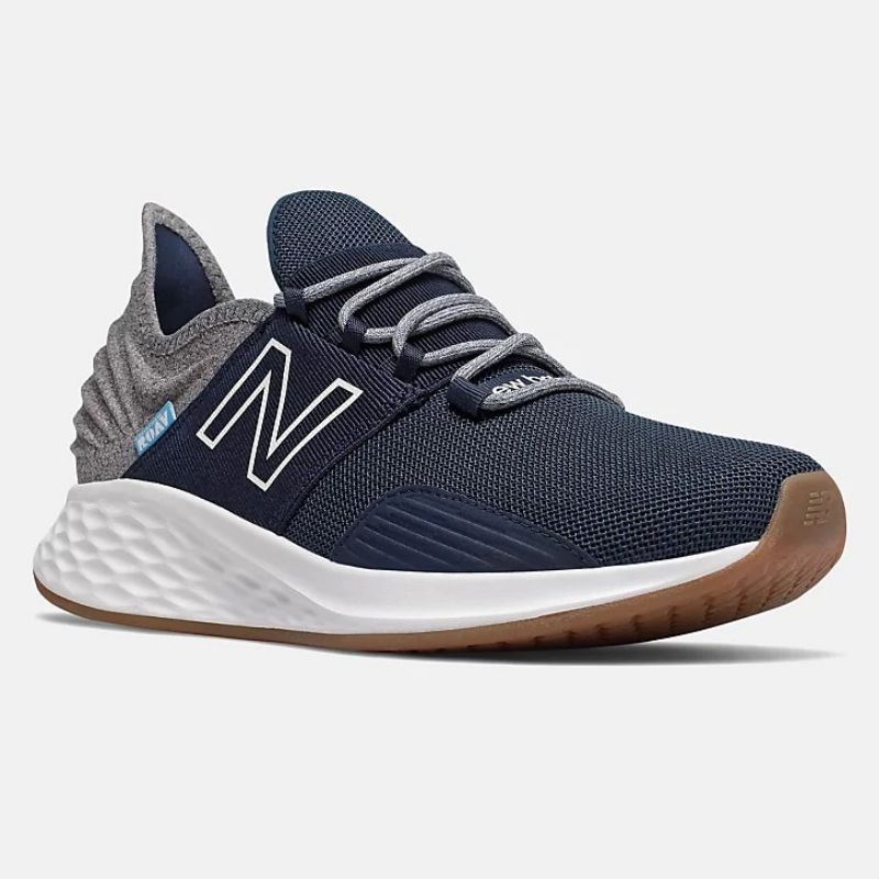 New Balance Fresh Foam Roav Tee Shirt Men's Running Shoes Navy