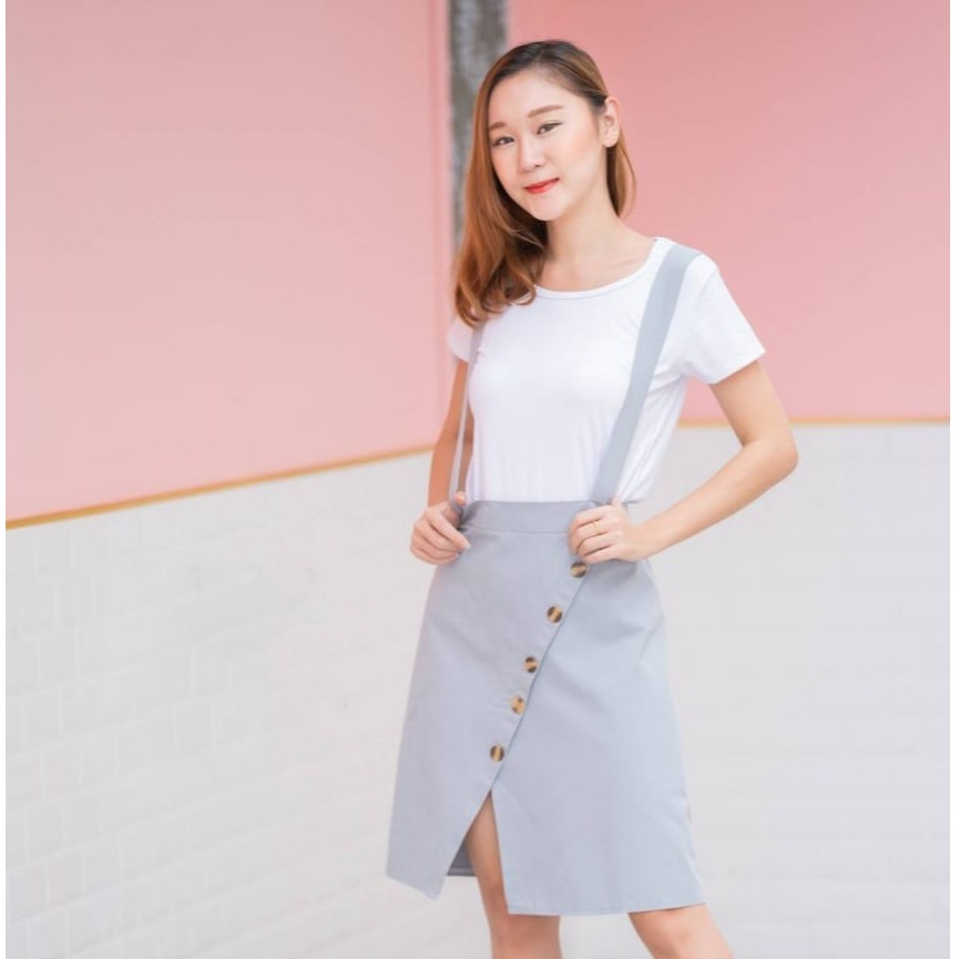 Giselle Skirt + White T-shirt / Import Bangkok / Rok Wanita