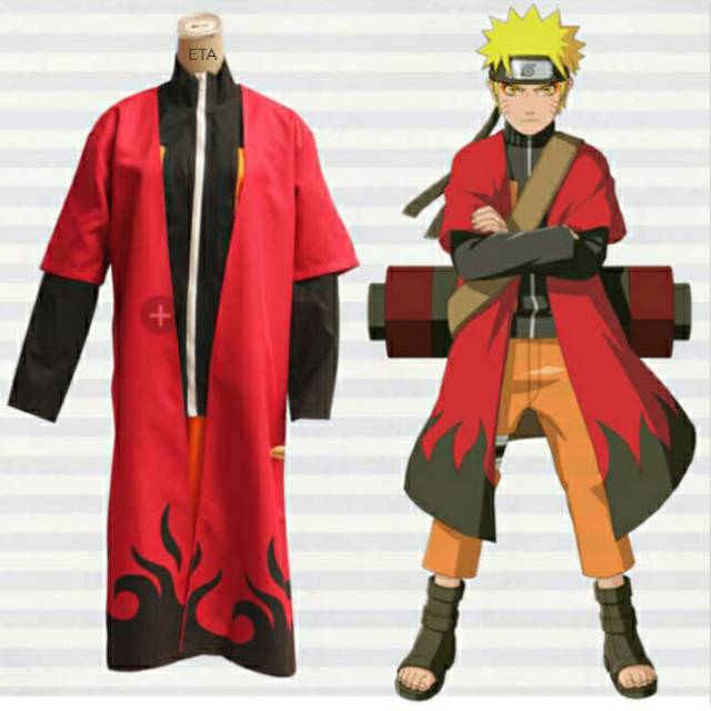 Jubah Sage Mode / Cosplay Naruto