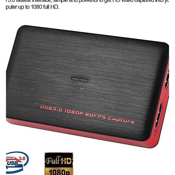 Ezcap 261 USB3.0 Video Capture Video Converter Live Streaming