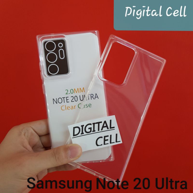 

SAMSUNG NOTE 20, NOTE 20 ULTRA, REDMI 9A, 9C ORIGINAL SOFTCASE BENING CLEAR 2.0MM TEBAL TRANSPARAN