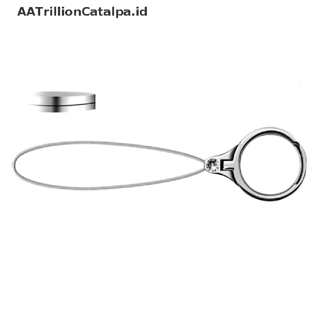 (AATrillionCatalpa) Tali lanyard 2 in 1 Multifungsi Bahan metal Untuk Handphone