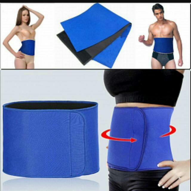 Dekker Pelindung Pinggang Dan Perut Chaoba Waist Support -Biru