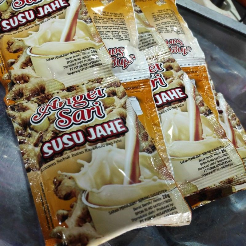 

Anget Sari Susu Jahe Sachet 28g