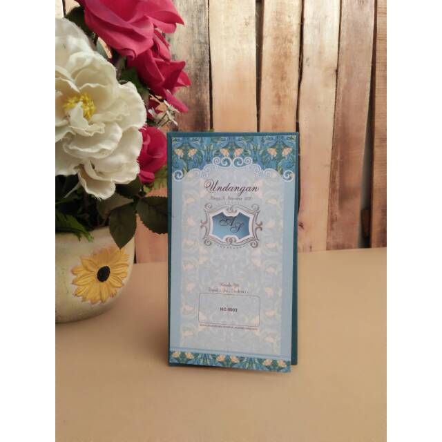 100 set Undangan Nikah Erba - HC 9903