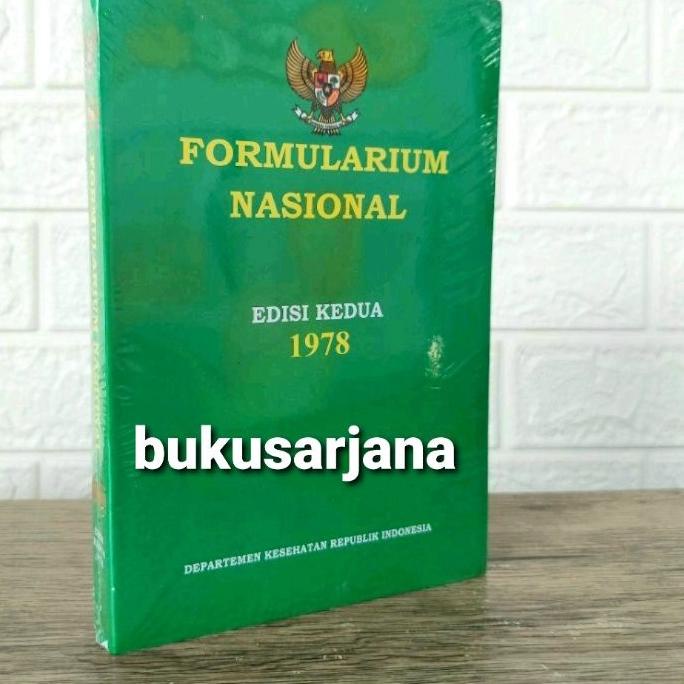 Diskon E.Y.✔️ Fornas Formularium Nasional Edisi Kedua Tahun 1978 [ORIGINAL] Edisi 2 Terbaru & Terlar