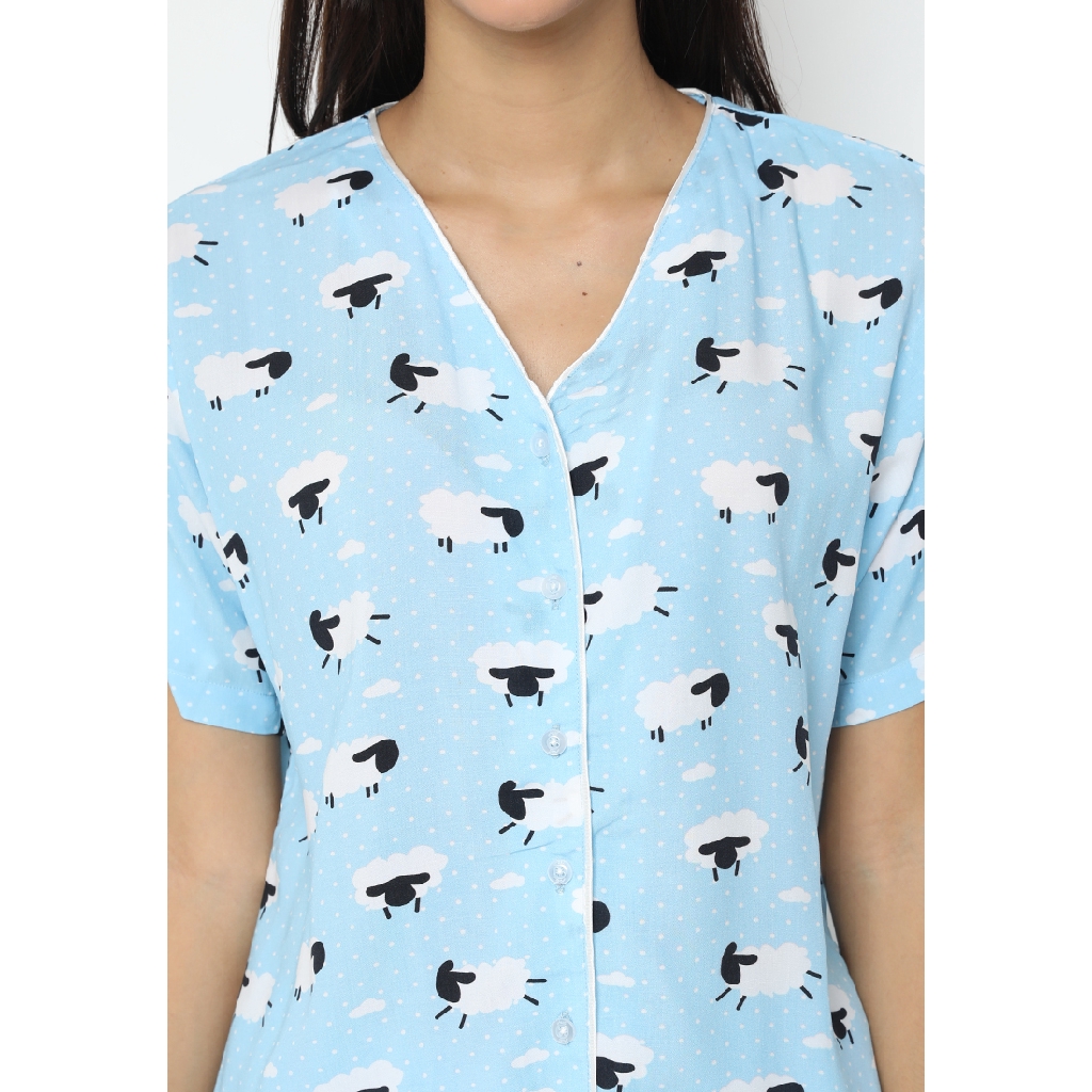 Just Baju Tidur Piyama Sheep Long Pants