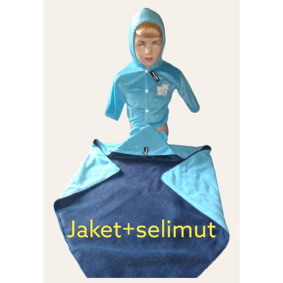 paket hemat jaket + slimut bludru