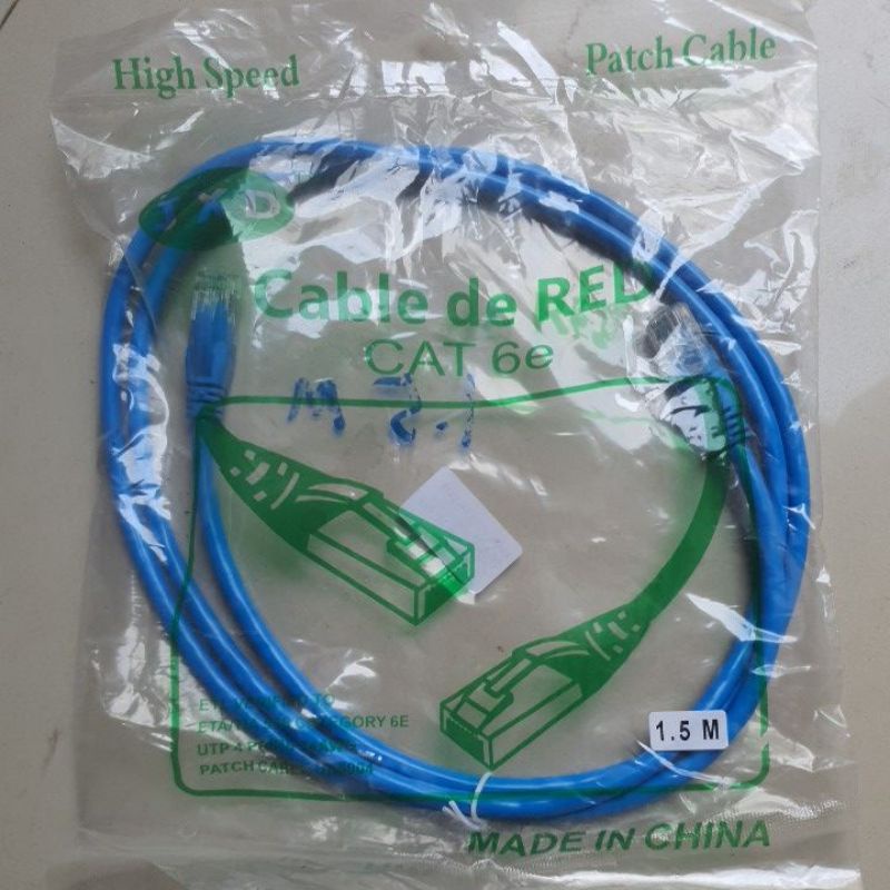 KABEL UTP LAN 1.5M CAT 6E