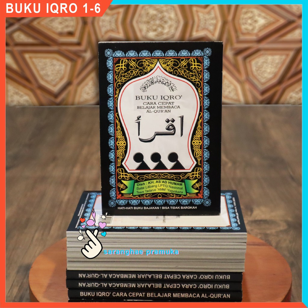 Buku IQRO Besar Kecil iqra anak