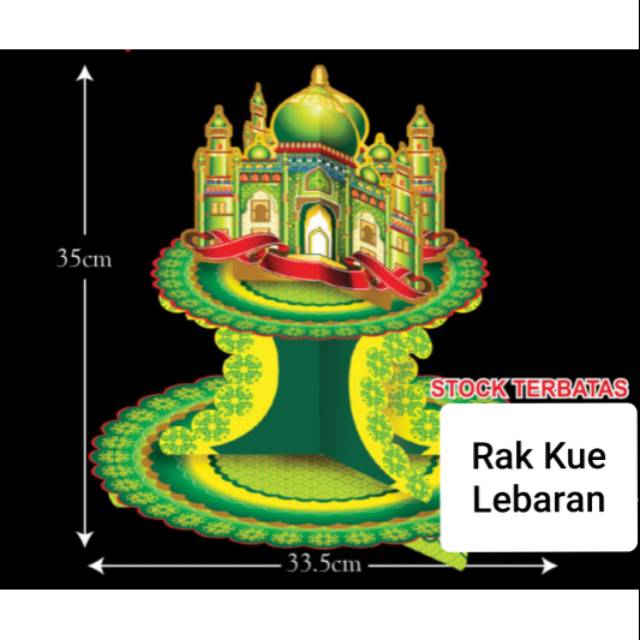 Rak Kue Lebaran / Cake Stand Lebaran / Cupcake Stand / Tier Cupcake Idul Fitri