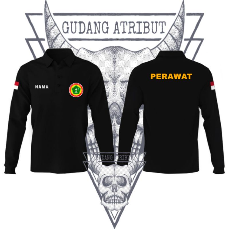 KAOS.POLOSHIRT.LENGAN.PANJANG.PERAWAT.