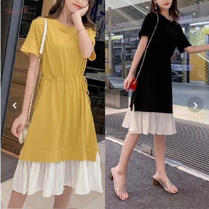 Vidy Dress Import Bangkok Midi Casual Dress Premium Quality