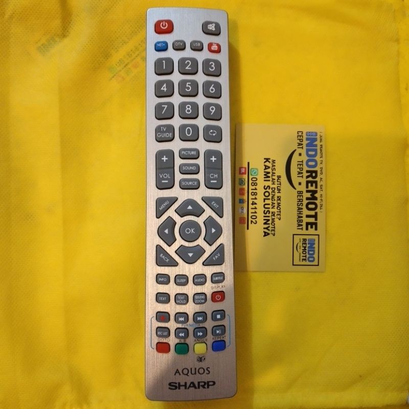 REMOTE TV SHARP AQUOS ORIGINAL