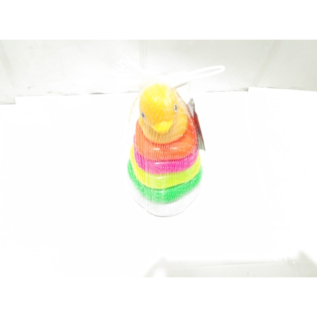 Mainan ring donat bebek  - Mainan Ring Donat bebek 6 susun - Kecil
