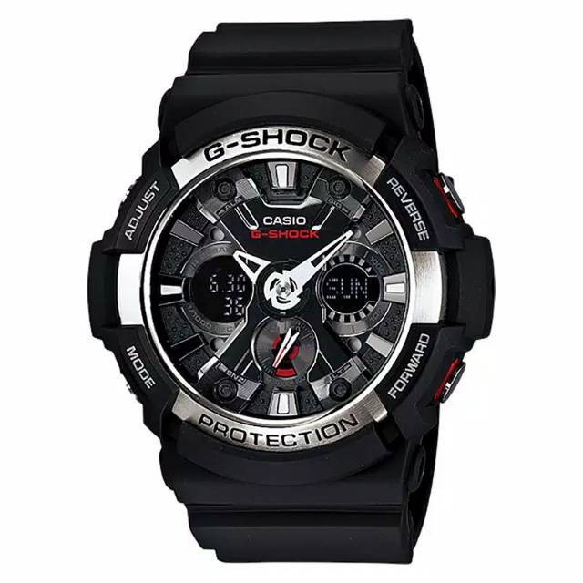 Casio G-Shock GA-200-1A
Analog Digital Black World Time Watch Original GA-200-1ADR