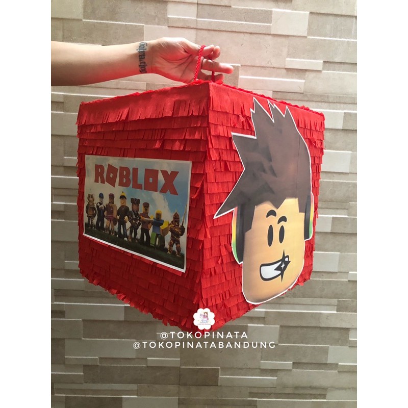 Jual Gosend Bandung Pinata Roblox Pinata Birthday Pinata Ulangtahun  Perlengkapan Pesta Party Pinata 3D Indonesia|Shopee Indonesia