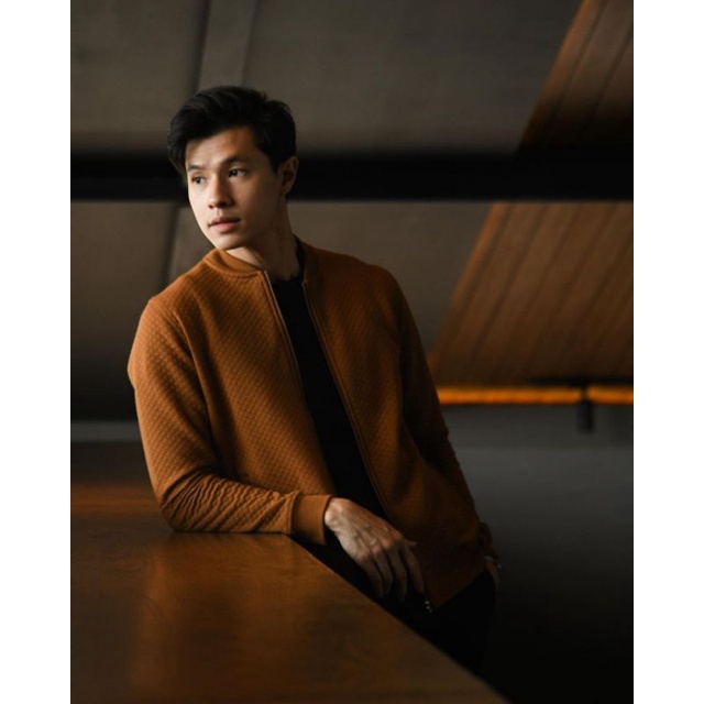 Comfy Jacket Light Brown by Male.id