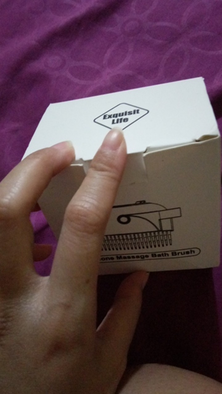 Sikat Mandi Bahan Silikon Lembut Sikat Badan Kepala  Shower Brush Silicone Dispenser Sabun & Shampoo